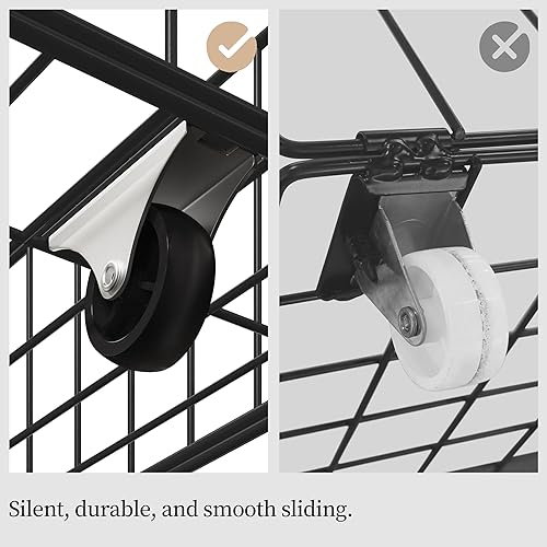 Miniatura 7 de Yaheetech Base de cama tamaño King con 2 estaciones de carga USBpuerto para cajones de almacenamiento tipo A y tipo C4, plataforma tapizada de cuero