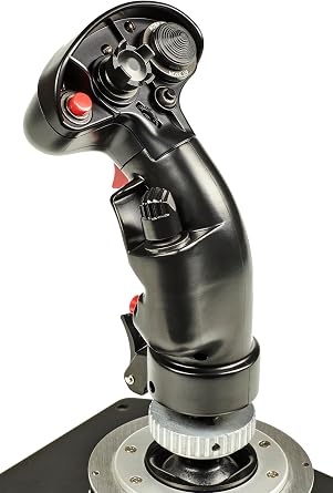 Thrustmaster F/A-18C Hornet HOTAS Add-On Grip – PC İçin Gerçekçi Uçuş Kolu – Hotas Warthog ve Cougar Tabanlarıyla Uyumlu Yedek Joystick Kolu