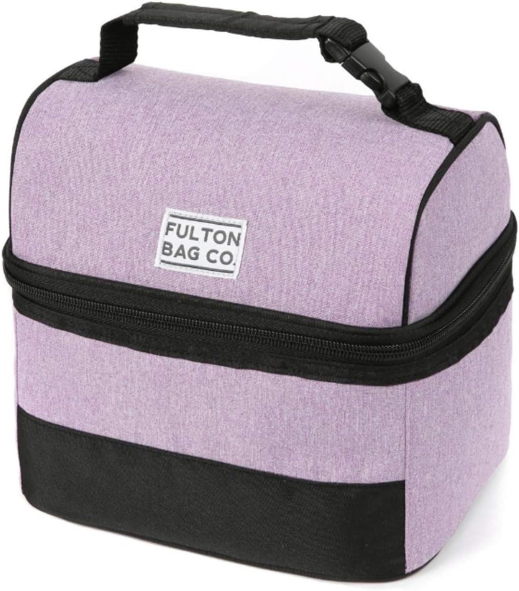 Fulton Bag Co. Bucket Lunch Food Bag (Lavender)