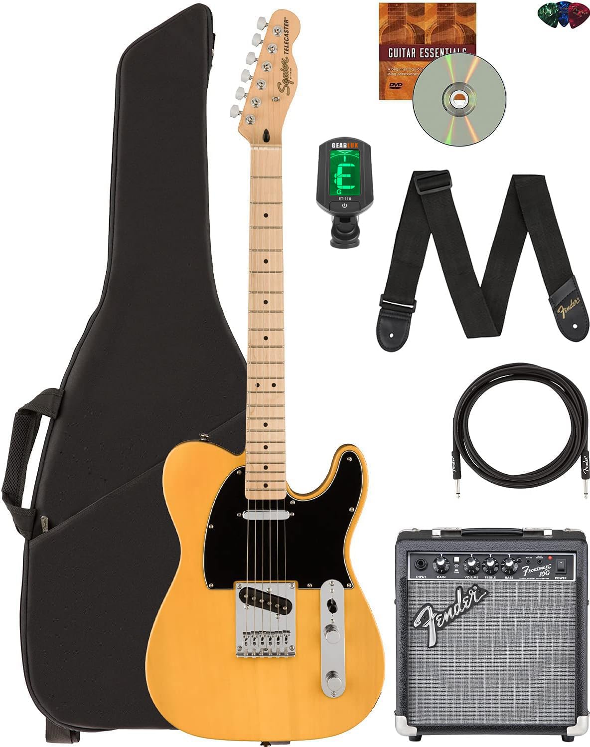 Amazon.com: Fender Affinity Series Telecaster - Butterscotch