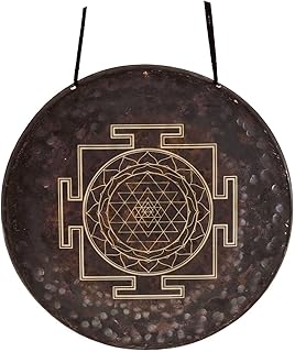 Sri Yantra on Mother Tesla Gongs - 14