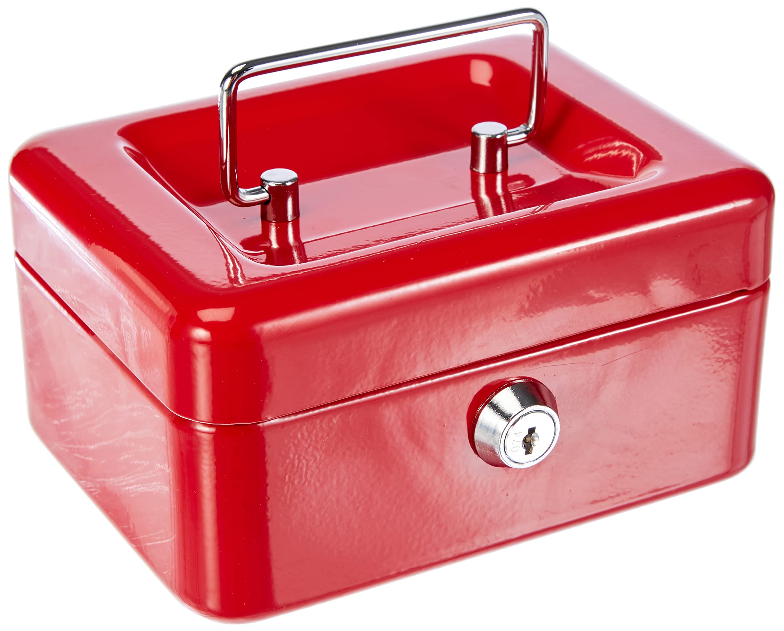 Burg Wächter MONEY 5015 Cash Box Red 152x80x115 mm 1 Piece