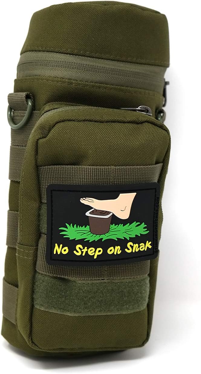 Tactical Lunch Bag PVC Patch Bundle - 3 Great Hook and Loop Patches for Lunch Bags