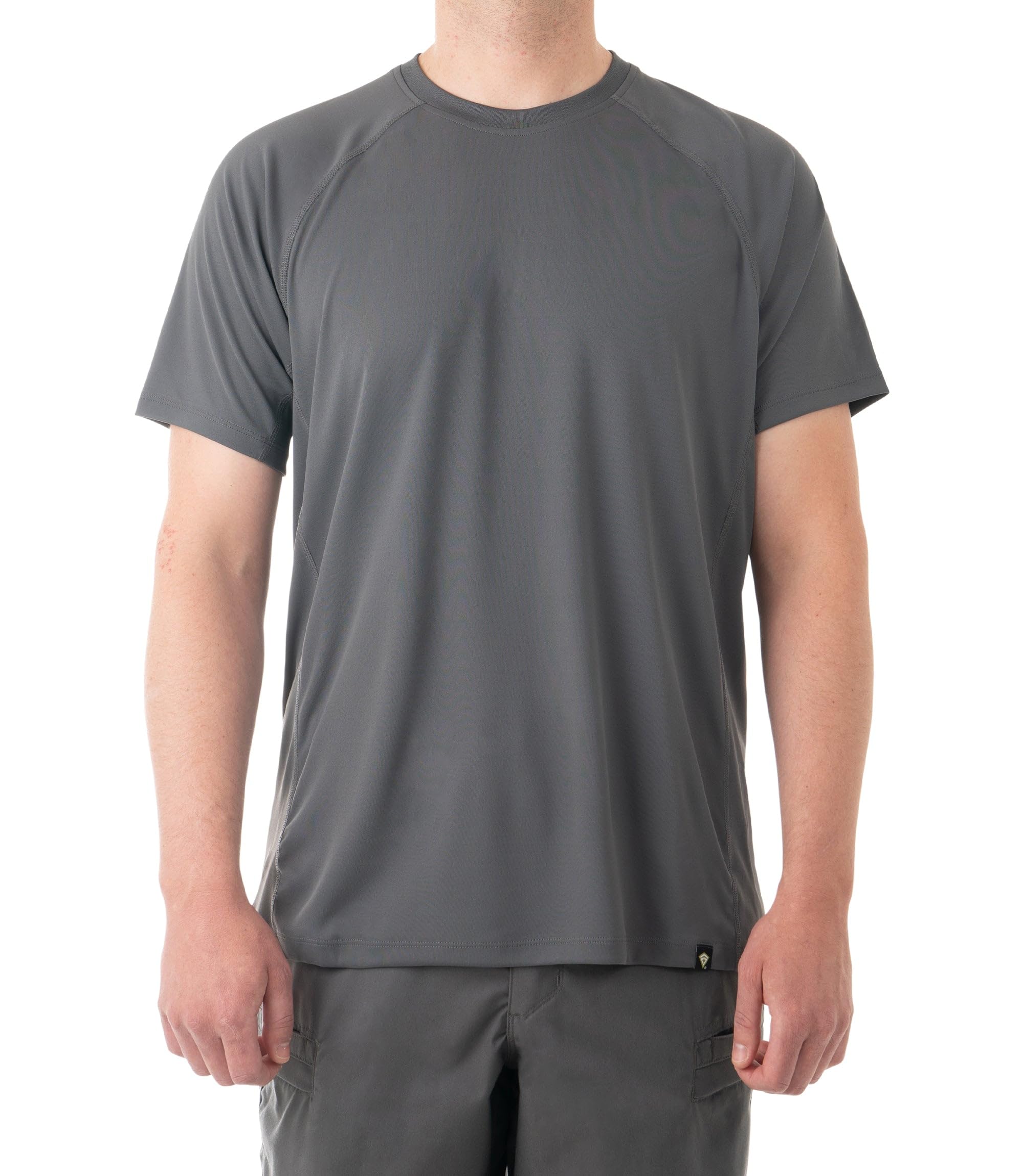 First Tactical 112503-036-L Men's Performance S/S Tshrt Wolf Grey L
