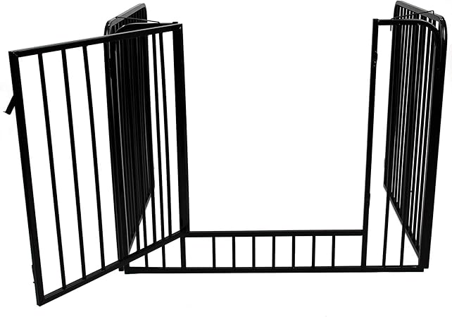 Safety Fire Guard In Black Heavy Duty 4702 Amazon Co Uk Diy Tools