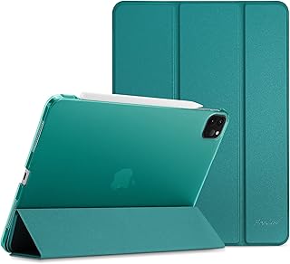 ProCase iPad Pro 11 Case 2022 2021 2020 2018, Slim Stand Hard Back Shell Smart Cover for iPad Pro 11 Inch 4th Generation 2022 /3rd Generation 2021 /2nd Gen 2020 /1st Gen 2018 -Emerald