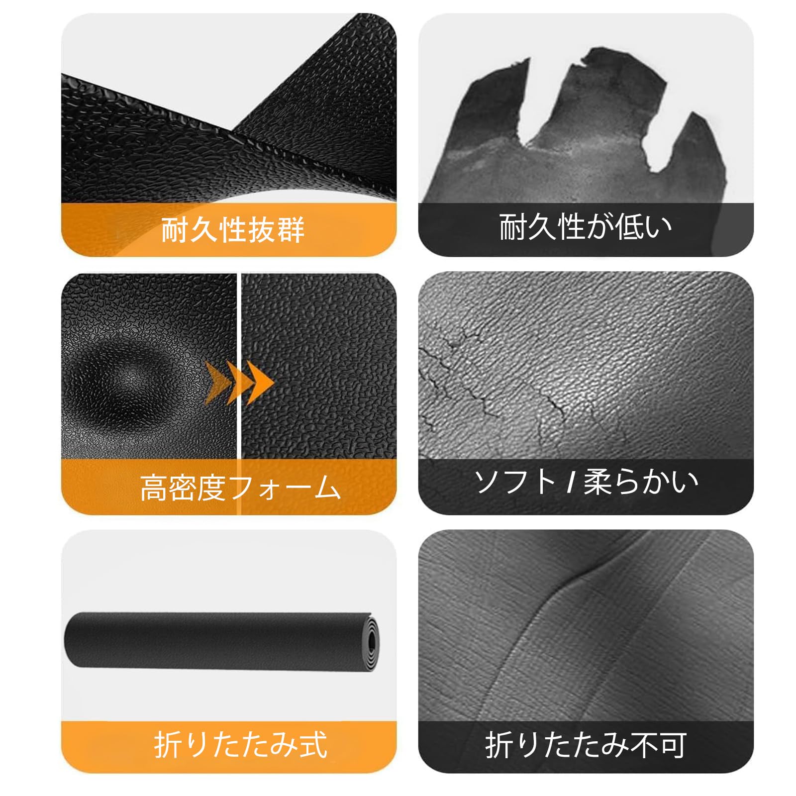 Stepwaver トレーニングマット 機器専用 フィットネスマット 130x70cm 高密度PVC製 滑り止め 防音・防振 床保護 カット可能 プロ仕様 軽量 ホームエクササイズ・ジム用