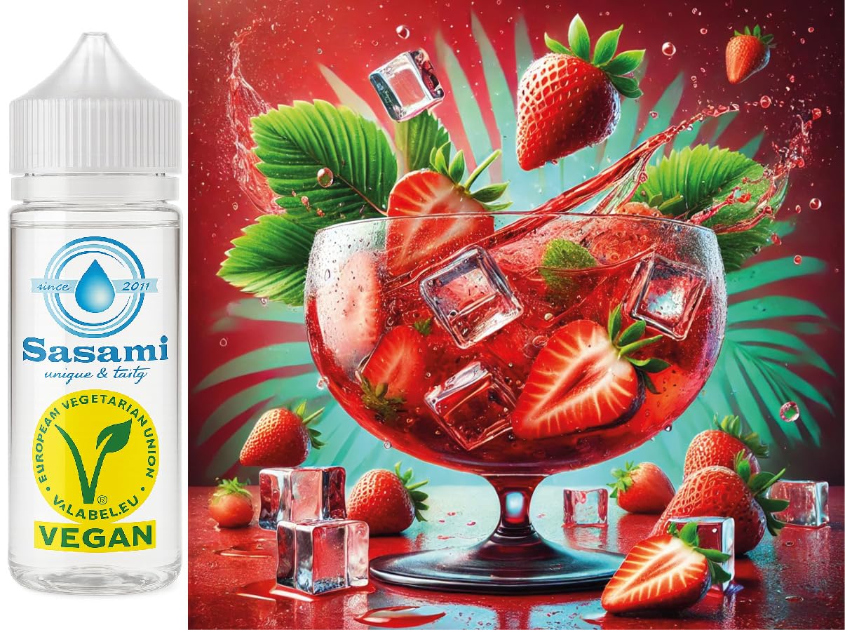 Punch à la fraise arôme concentré - Vegan - Sasami - 100 ml