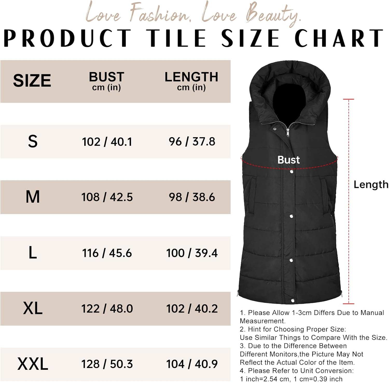 Long Puffer Vest Women Quilted Hooded Vest Zip Up Sleeveless Vests Outerwear Padded Jacket Warm Winter Coat 2025 - Image 5