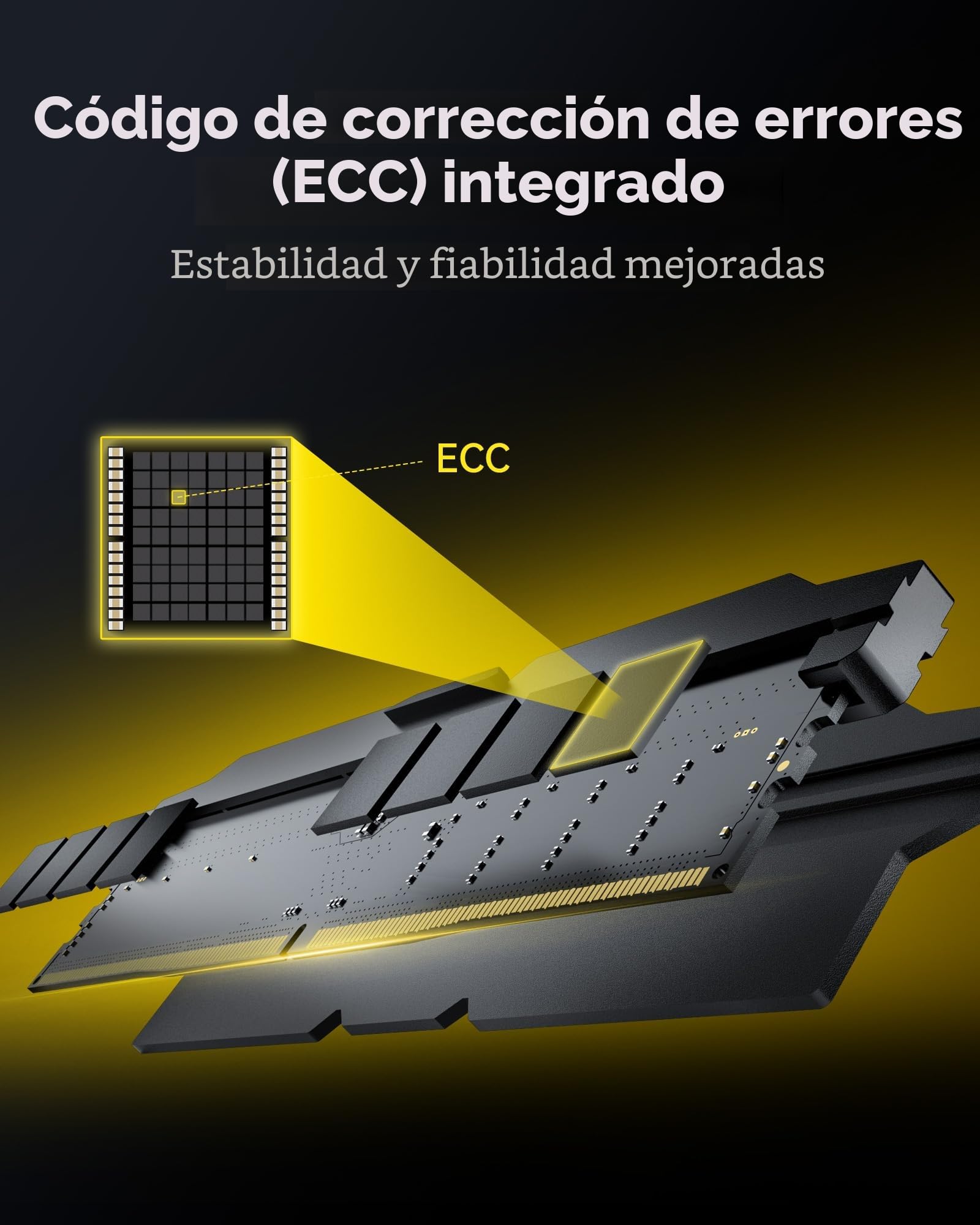 Lexar OC Memoria RAM DDR5 32GB Kit (2x16GB) 6000 MHz CL36, DRAM 288-Pin UDIMM PC Memoria DDR5 para Computadora Juegos Alto Rendimiento Compatible con Intel XMP 3.0/AMD Expo, AI, CL36-40-40-96, 1.4V
