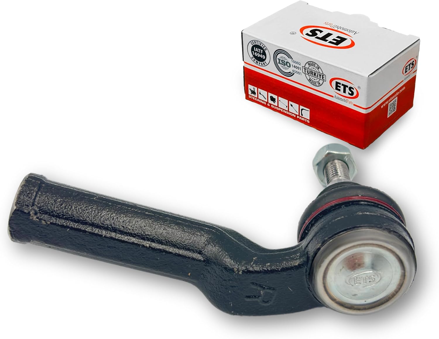 ETS 2Pc Front Outer Tie Rod End Kit ES800955, ES800954 Fits Ford Escape 2013-2019 / Focus 2012-2018 / Transit Connect 2014-2018 / C-Max 2013-2018 / Lincoln MKC 2015-2019