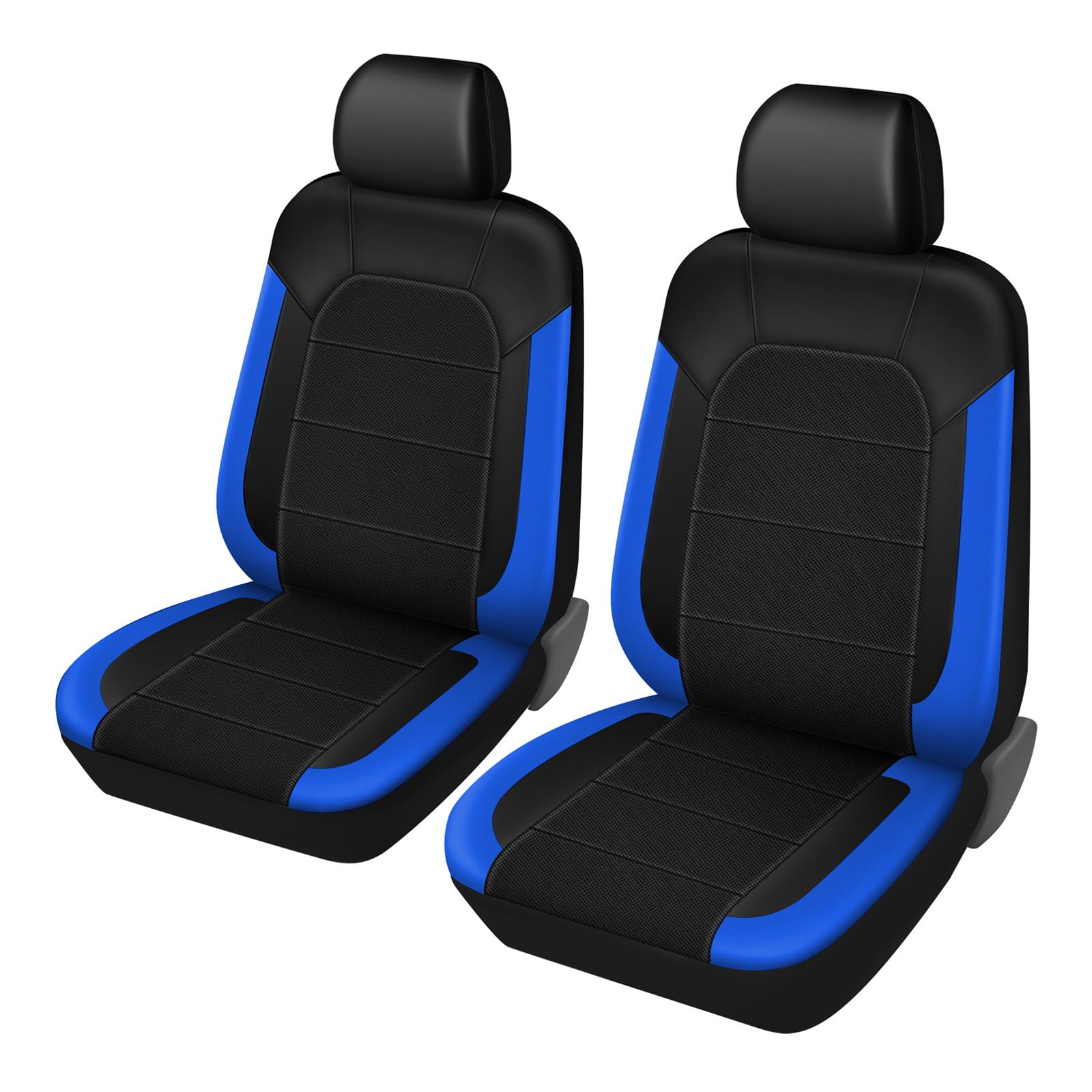 BAIEN 2pcs Car Seat Covers for Haval H2 (2015-2022), Front Seat Covers Comfortable Breathable Cushion Protectors Interior Accessories,Blue