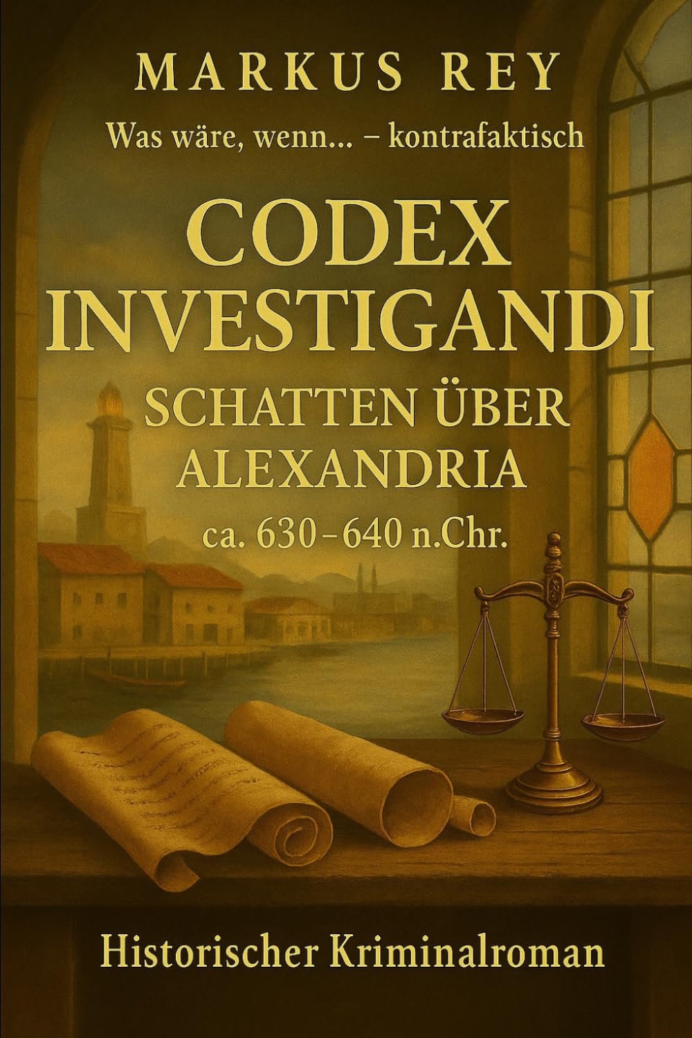 Codex Investigandi – Schatten über Alexandria: Historischer Kriminalroman