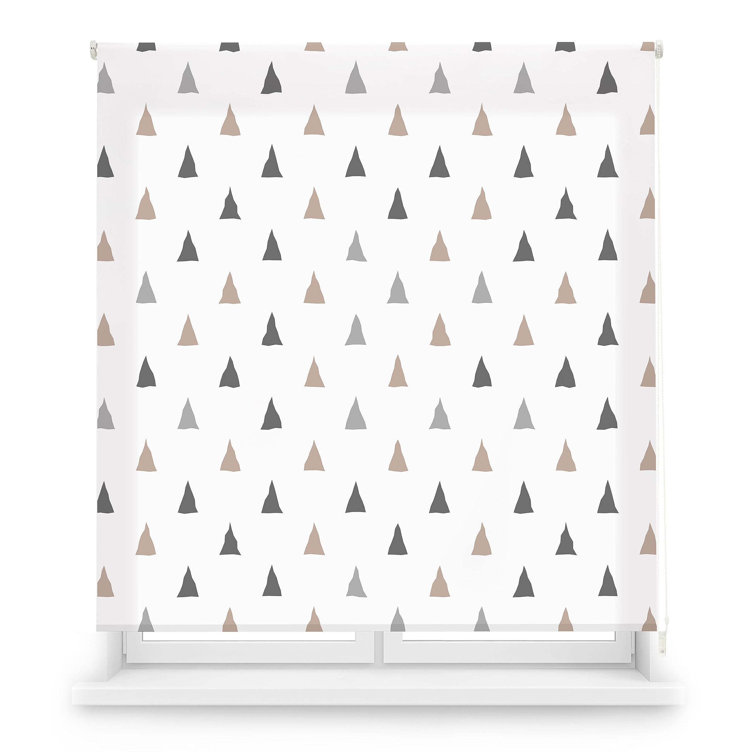 Blindecor Ara Montaña | Estor Enrollable Estampado Con Tejido translúcido - 90 x 180 cm (Ancho por Alto) | Tamaño aproximado de la Tela 87 x 175 cm | Estores para Ventanas