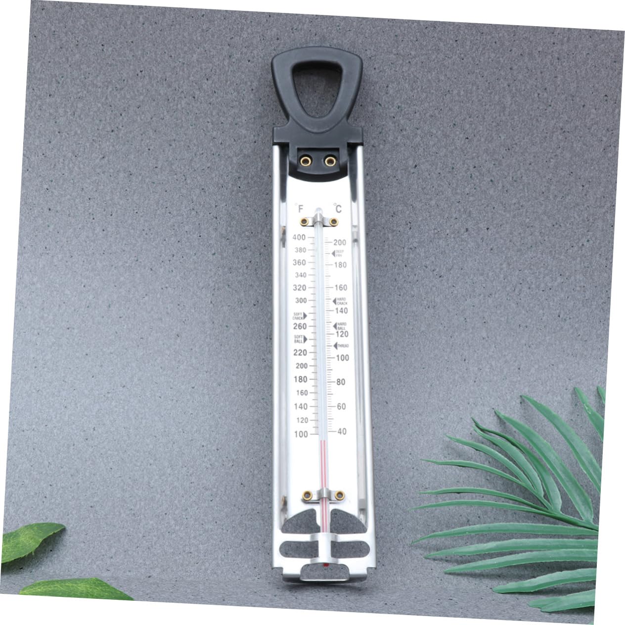 Thermomètre à Confiture Suspendu 2 Pièces Pvc Double Échelle