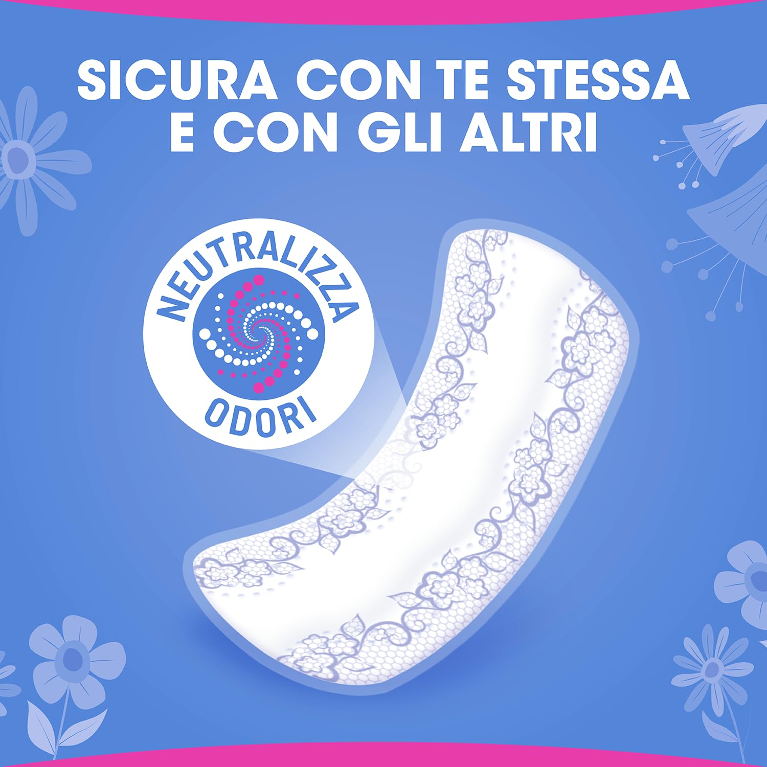LINES INTERVALLO COTTON SOFT, proteggislip disteso, salvaslip per piccole perdite, delicato come cotone, traspirante, neutralizza odore (Confezione da 4)