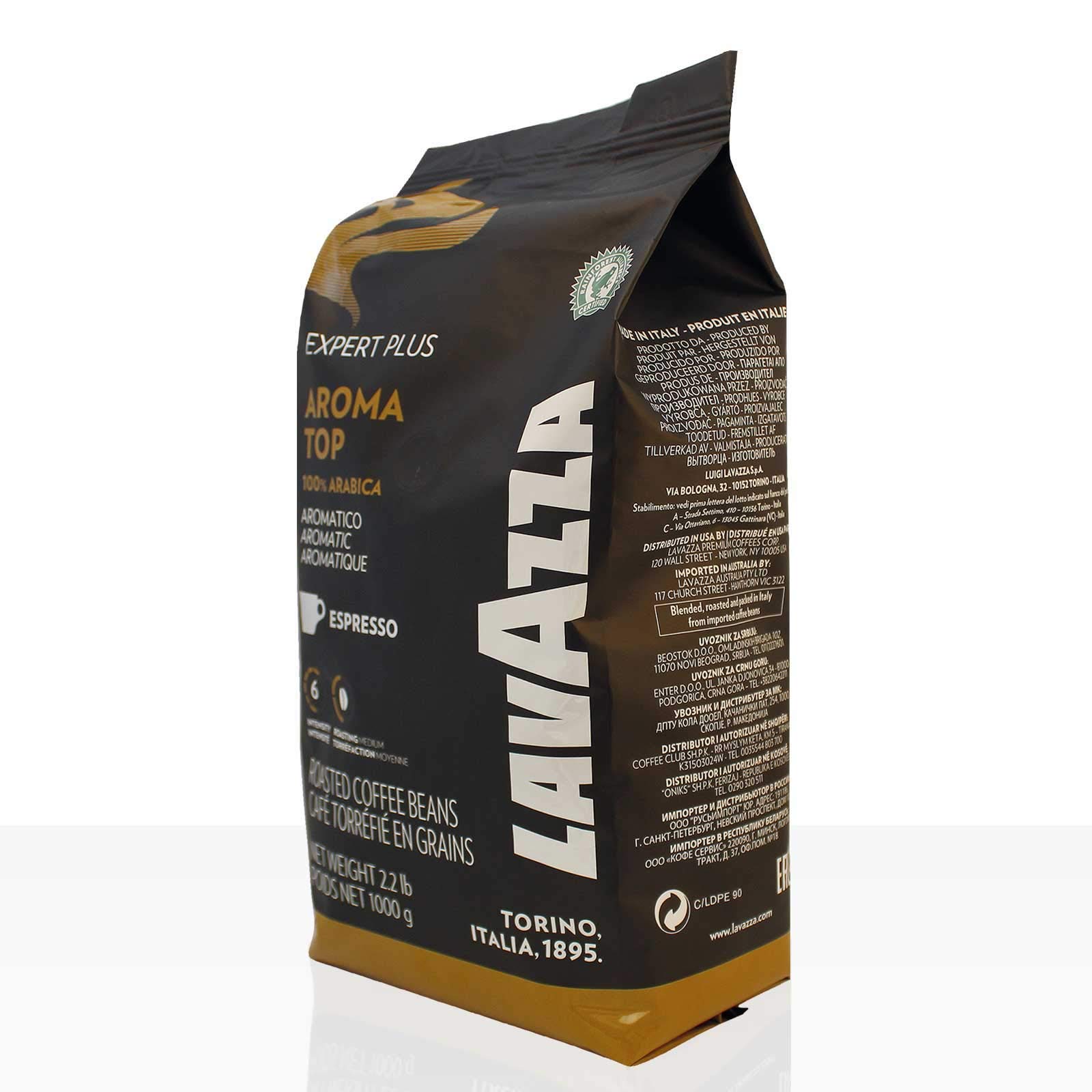 LAVAZZA Espresso Vending - AROMA TOP ( 6 x 1000 g ) ganze Bohne