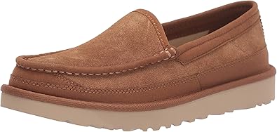 ugg dex moc toe water resistant leather slipper