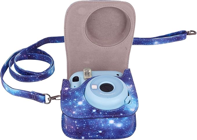 Estuche protector para cámara Instant Mini 12 color púrpura miniatura 6