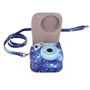 Phetium Instant Camera Case Compatible with Instax Mini 11,PU Leather Bag with Pocket and Adjustable Shoulder Strap (Starry Purple) gallery image