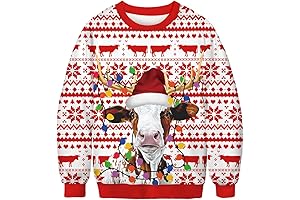 Unique Ugly Sweatshirts For Women: A Canvas Of Festive Cheer