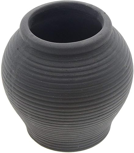 Miniatura 5 de Tarro de cerámica para decoración de acuario, pecera, cueva, conos, cueva, pecera, adornos para pecera, cíclidos de camarones Amano, bonsái para