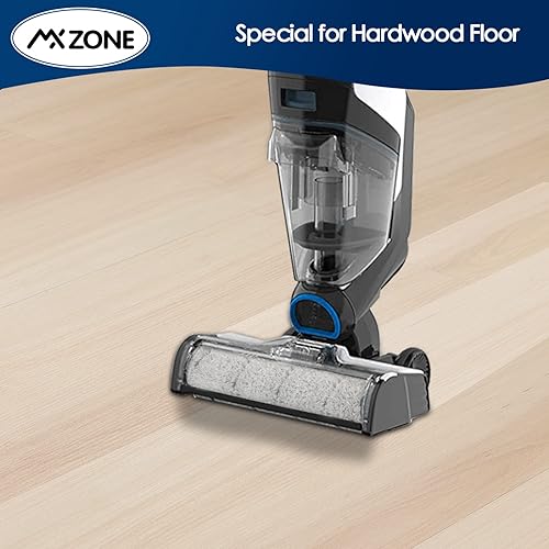 Miniatura 5 de Rodillo de cepillo de madera de repuesto para Bissell CrossWave Cordless Max 2554 2590 2593 2596, para HydroSteam 35151 3513, microfibras suaves al