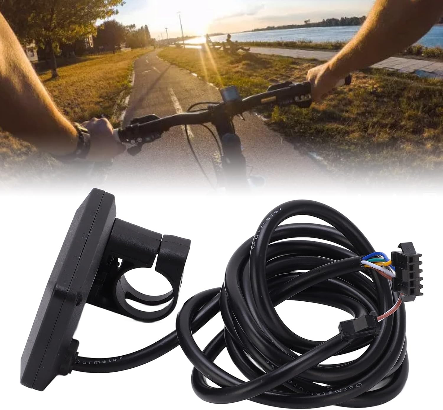 Electric LCD Display Meter, 36V 48V OMT‑M36 Display Control Panel LCD Display Meter for Electric Accessory