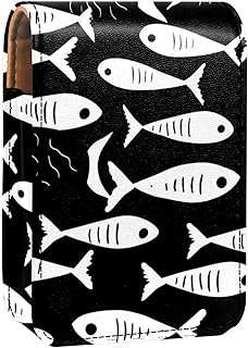 Lipstick Case,Leather Lip Gloss Lipstick Orga...