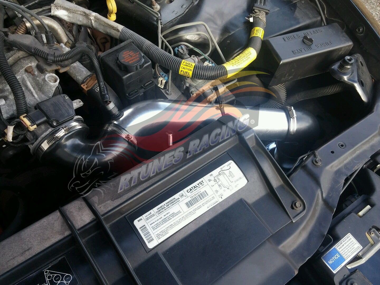 Rtunes Racing Cold Air Intake Kit + Filter Combo BLUE Compatible For 95-97 Camaro/Pontiac Firebird 3.8L V6