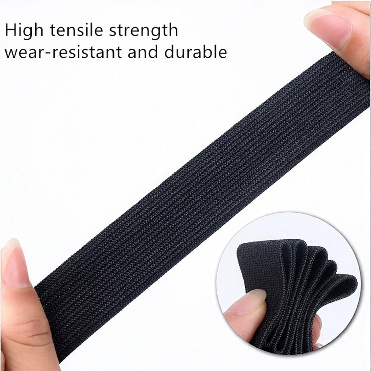 Bestac Adjustable Luggage Strap – Secure Travel Bungee for Suitcases, Easy to Attach Extra Bags & Stabilize Load (Black)