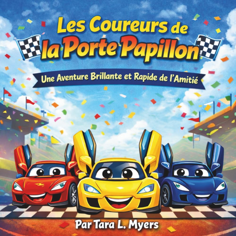 Les Coureurs de la Porte Papillon: Livres d'histoires pour enfants | Trois petites voitures de course, brillantes et éclatantes, apprennent que le ... 3 à 8 ans | (Children's Storybooks in French)