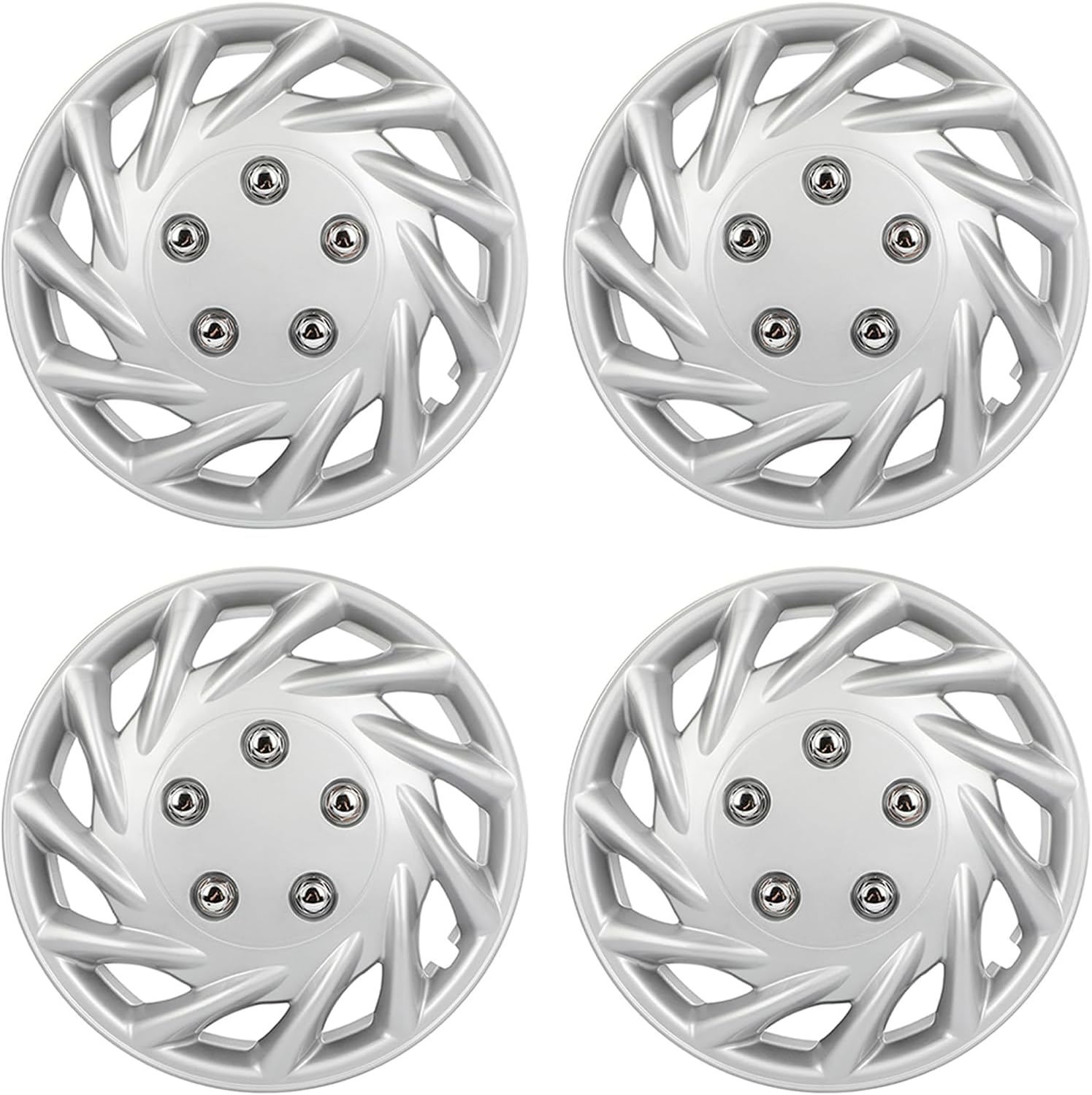 OCPTY 14" Hubcap Wheel Cover Fits for Toyota for VW for Chevy for Chevrolet for Honda for Mazda for Dodge for Ford and Others