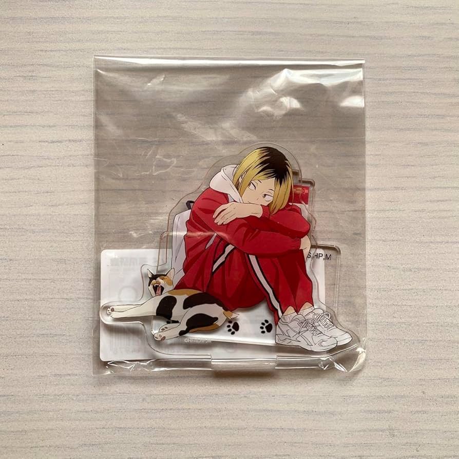 ハイキュー!! 孤爪研磨 アクリルスタンドキーホルダー j-world 猫の日 ハイキュー!! 孤爪研磨 アクリルスタンドキーホルダー j-world