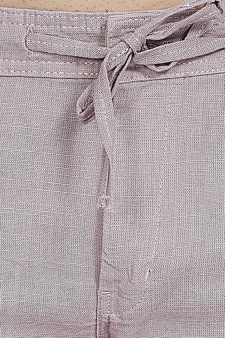 Image of DIVISIVE Men's Relaxed Fit Cotton Linen Blend Trousers