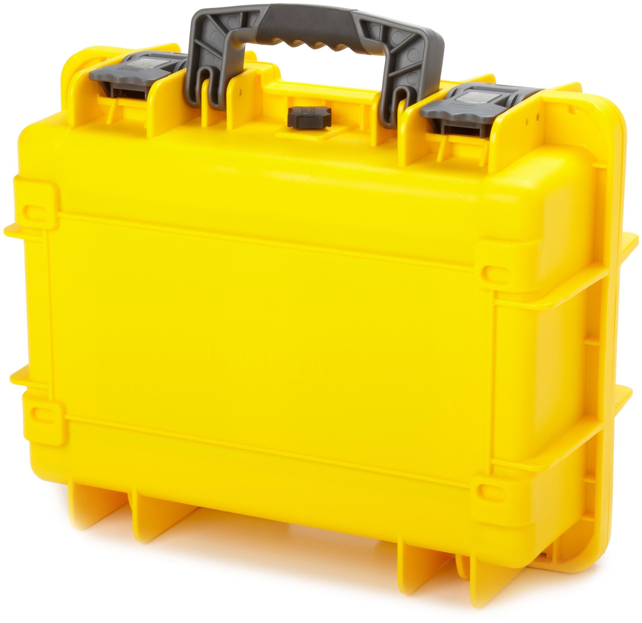 Invicta IG0098-RLC8S-Y - Caja de plástico para reloj, 8 ranuras, color amarillo