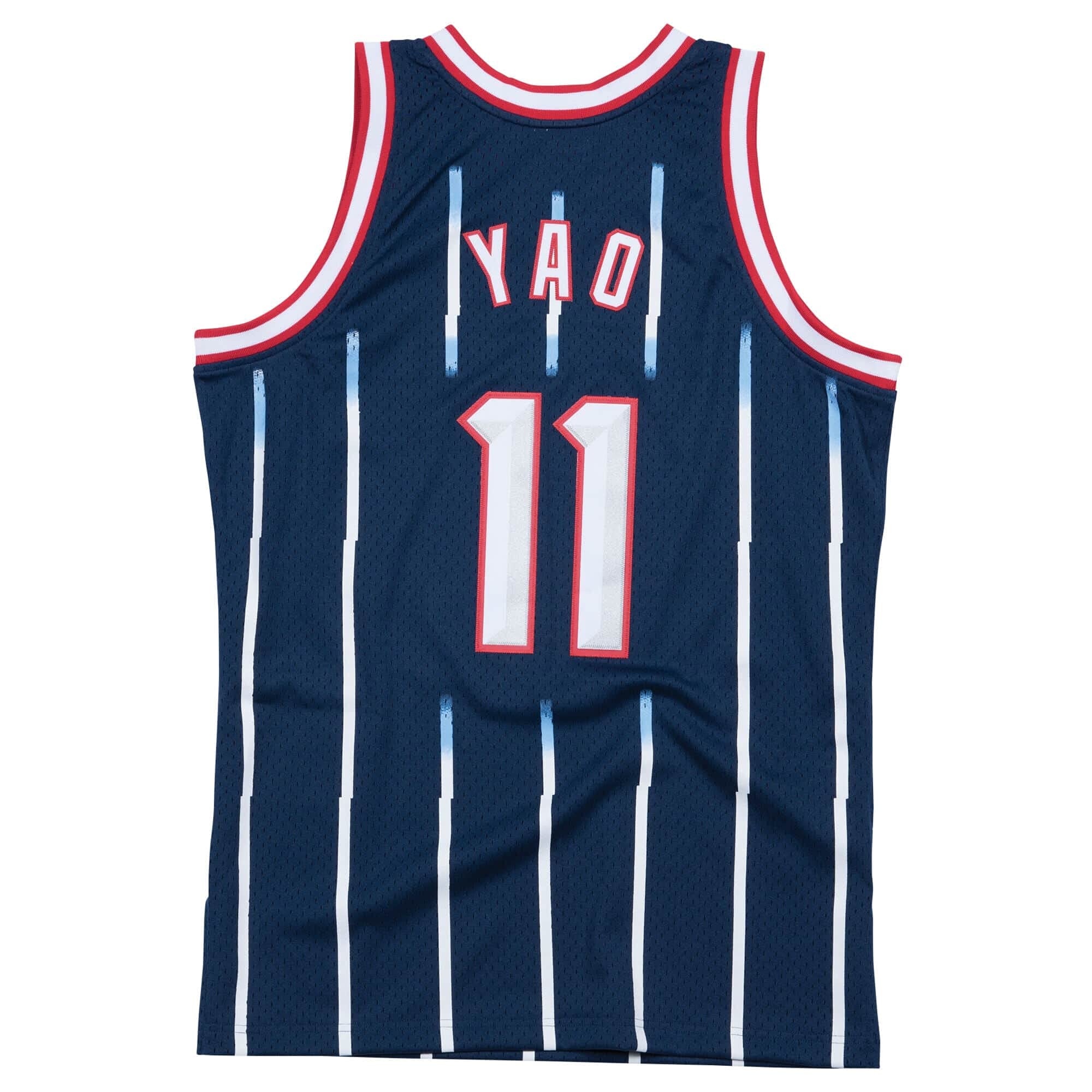 Mitchell & Ness Yao Ming #11 Houston Rockets 2002-03 Swingman NBA Trikot Navy, S