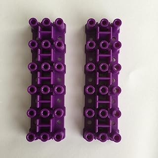 Six-pin Expansion Bases - Create wider, larger bracelets - Each pack includes 2 purple