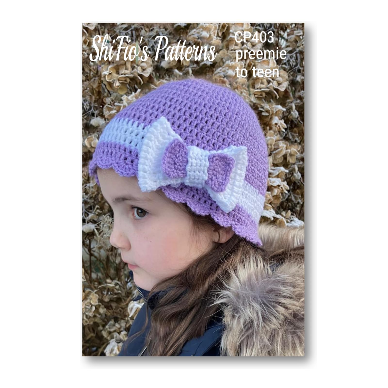 Crochet Pattern for Babies Hat, Double Knitting, 6 Sizes, Preemie, 0-3mths, 3-6mths, 6-12mths, 12mths-18mths, 2-3 Years, Baby Double Knitting Crochet Pattern, UK Terminology, CP403