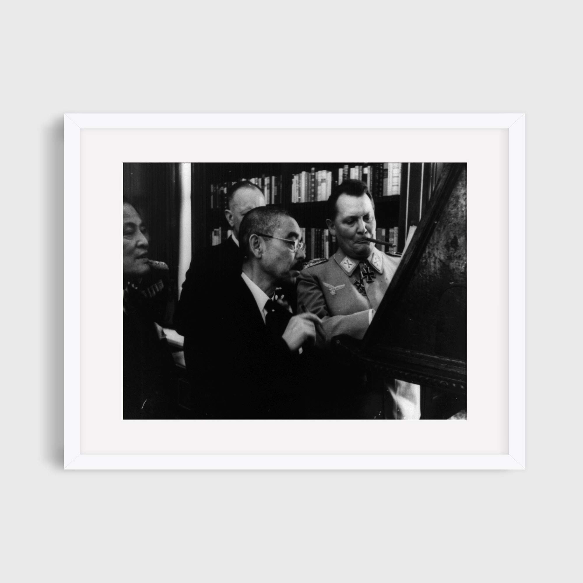 INFINITE PHOTOGRAPHS PHOTO Portrait of Yosuke Matsuoka, Hiroshi Oshima, Japanese Vintage 8x10 Photograph - Ready to Frame