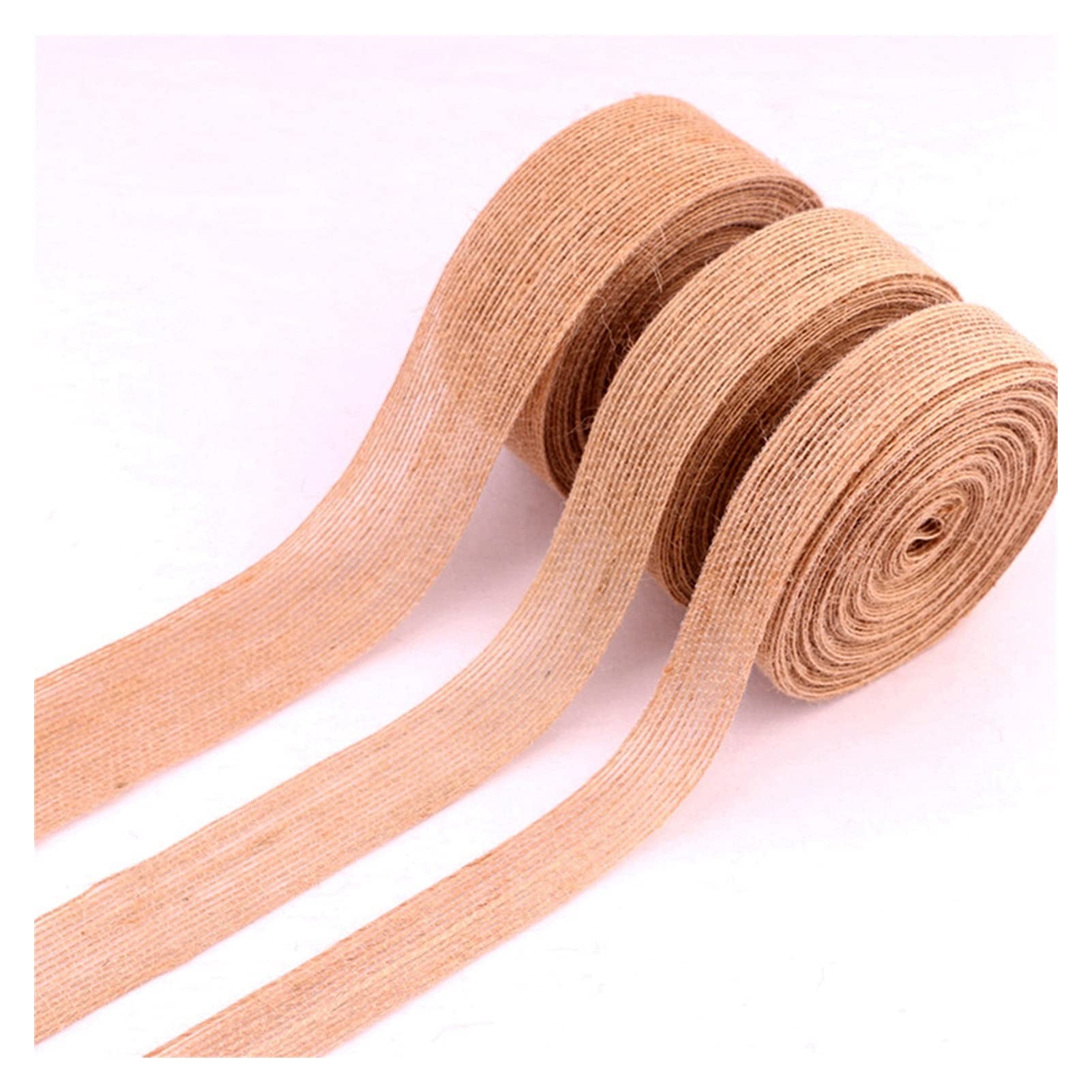 Naturalny sznurek jutowy, 10Meter DIY Jute Twine Christmas Wedding Decoration