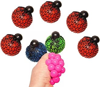 Squishy Mesh Ball Fidget Toys, Stress Balls Alleviate Tension, Anxiety, Improve Your Focus and Stress Relief for Adults and Kids - Squishy Toys Gifts (Squishy Mesh, 1)