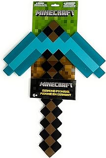 Minecraft (Main Craft) Foam Diamond Pickaxe Form Diamond Pikkuakusu [Parallel Import Goods]