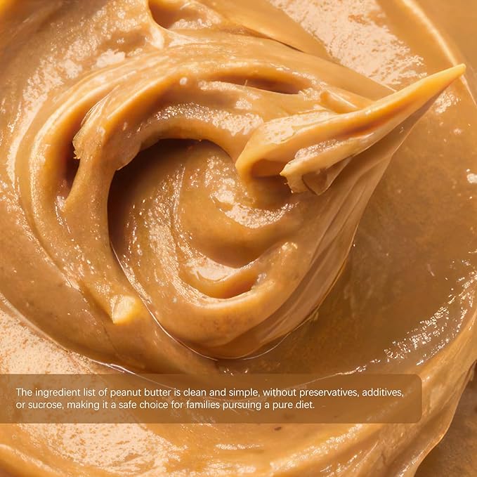 BAYUEDEGUA Mantequilla de Maní 200g/7.05oz - Vegano, Sin Azúcar miniatura 2