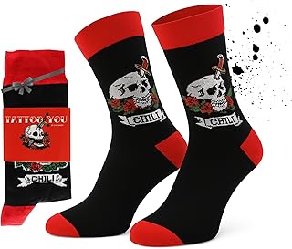 Sponsored You’re seeing this ad based on the product’s relevance to your search query.Learn more about this advertisement CHiLI Lifestyle Socks - Funny Socks Colourful Socks Funny Socks Crazy Fashionable Unusual Socks Multicoloured Socks Gift Cotton Socks Cool Socks