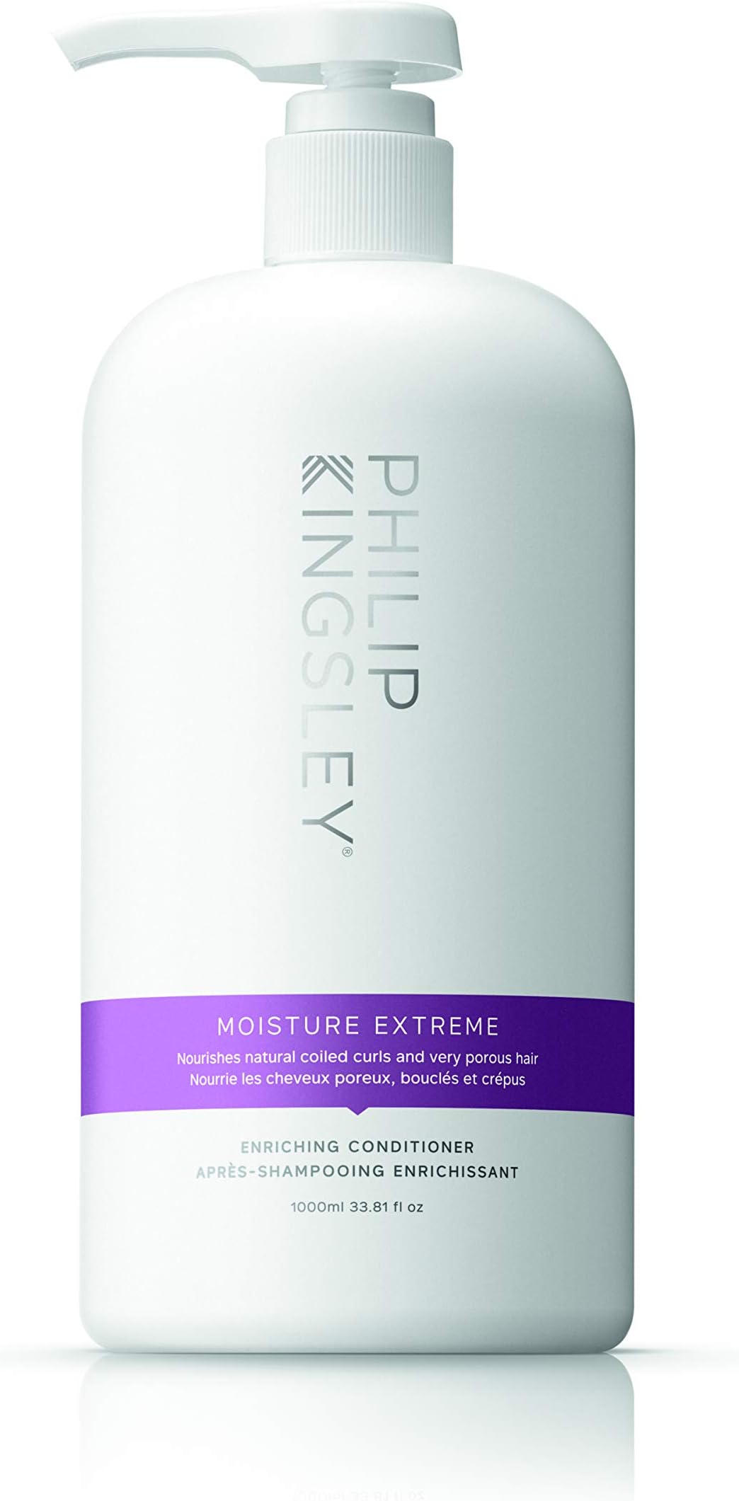 PHILIP KINGSLEYMoisture Extreme Enriching Conditioner for Curly Dry Damaged Hair Curls Moisturizing Deep Conditioning with Almond Wheatgerm Babassu Avocado Oil, 33.8 oz