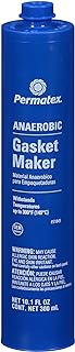 Permatex 51845 Anaerobic Gasket Maker, 300 ml Cartridge