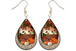 Pumpkin Spice: Autumn Inspired Earrings