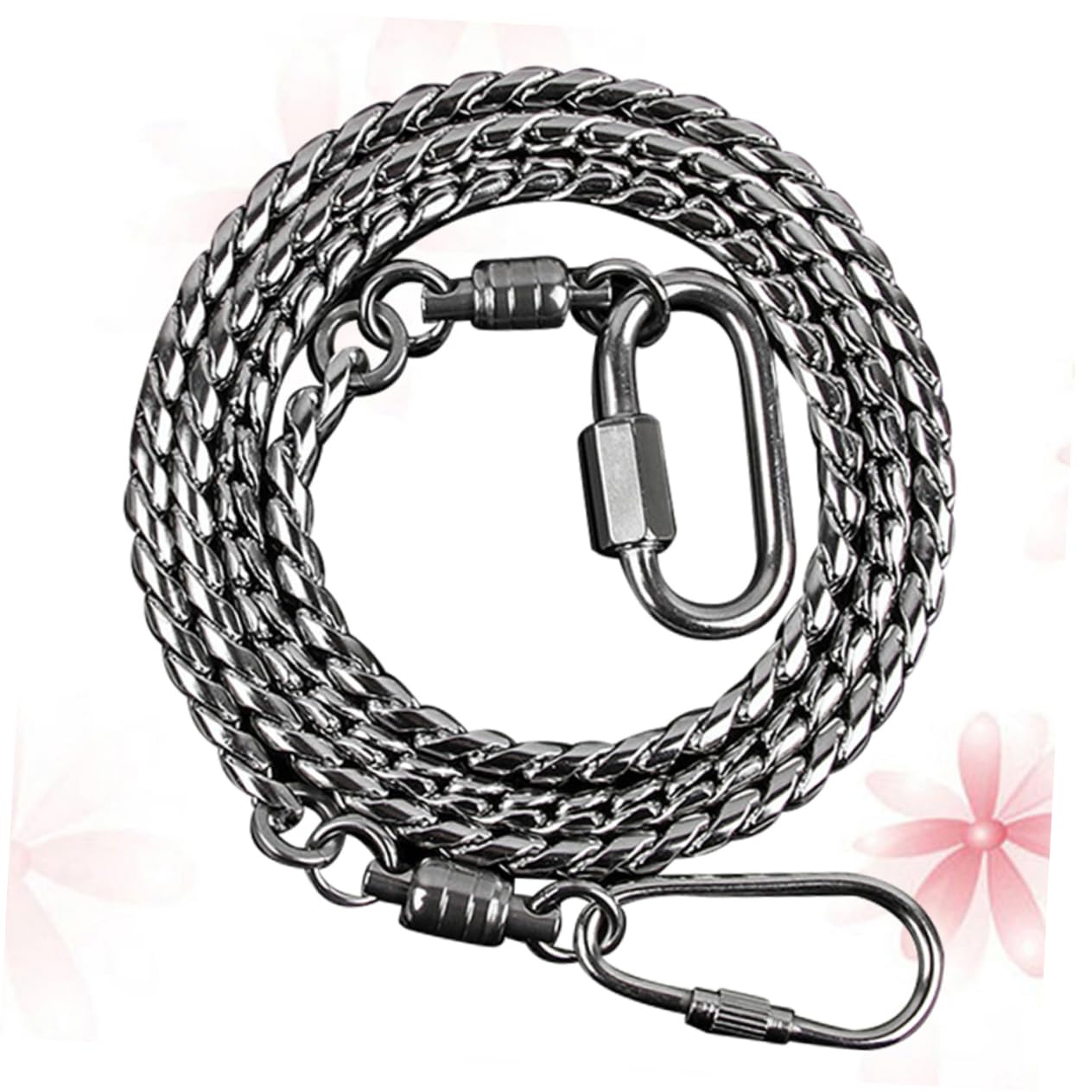Beaupretty 3 Piezas Cadena De Pie De Acero para Pájaros Arnés De Cacatúa Correa De Pie De Pájaro Cadena De Eslabones De Loro Correa para Cacatúa Correa De Conure Comedero para Pájaros Mascota