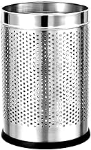 Mumma's LIFE 6L Steel Dustbin for Home | Open Perforated Stainless Steel Dustbin Without Lid | Garbage Bin for Bedroom, Washroom, Office, Kitchen, Bathroom (7x10 Inch)